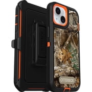 OtterBox iPhone 15, iPhone 14, & iPhone 13 (Only) - Defender Series Case - Realtree Blaze Edge (Camo) - Screenless - Rugged & Durable - with Port Protection - H