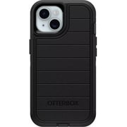 OtterBox iPhone 15, iPhone 14, & iPhone 13 (Only) - Defender Series Pro Case - Black - Case Only - Rugged & Durable - with Port Protection
