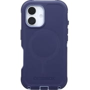 OtterBox iPhone 16 (Only) - Defender Series MagSafe Case - Denver Dusk (Purple) - Case Only - Built-in Magnets - Screenless - Rugged & Durable - with Port Prote
