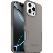 OtterBox iPhone 16 Pro Max Only - Commuter Series MagSafe Case - Grey Comfort Beige - Built-in Magnets - Slim & Tough - Pocket-Friendly - with Port Protection - Non-Retail Packaging