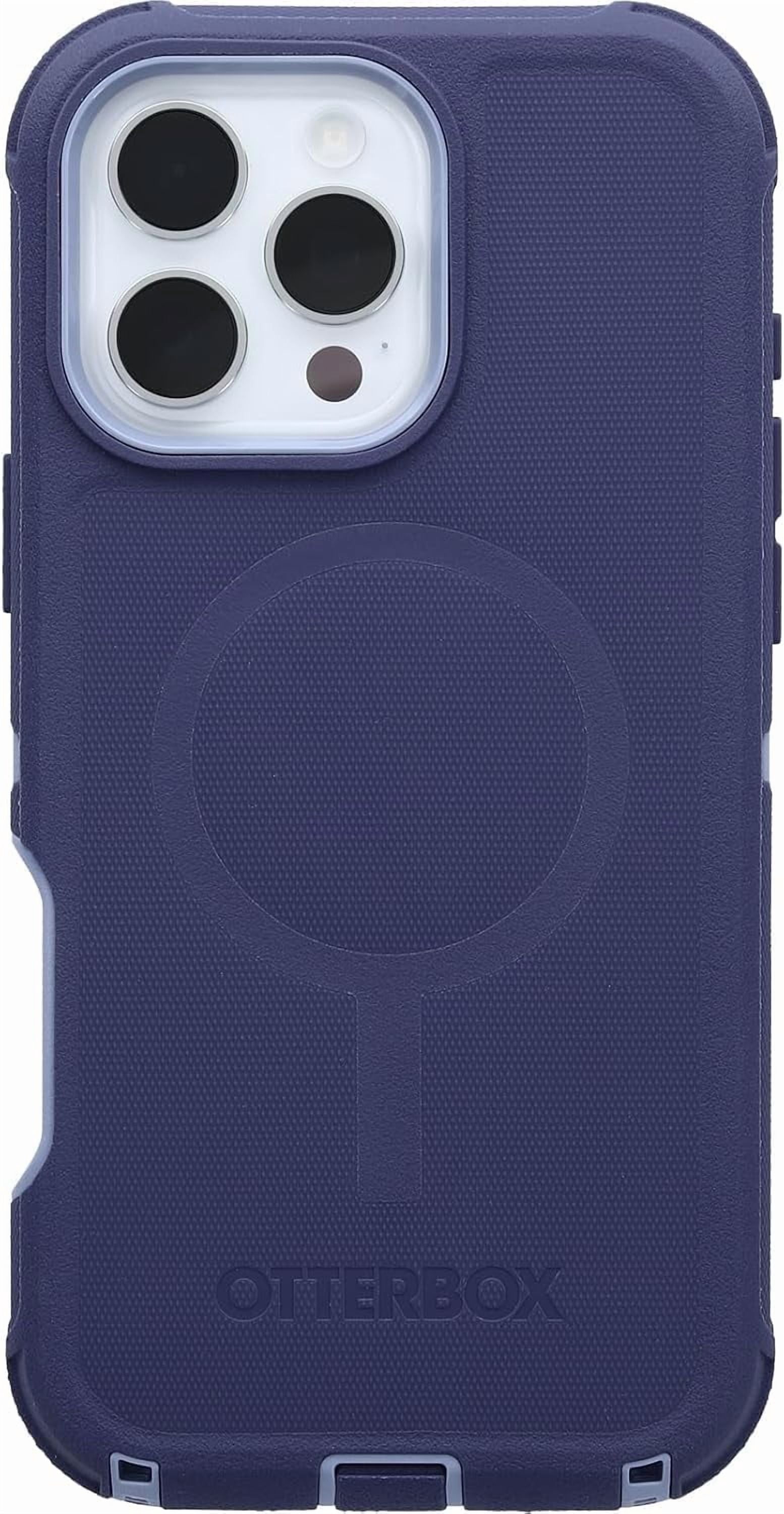 OtterBox iPhone 16 Pro Max (Only) - Defender Series MagSafe Case - Denver Dusk (Purple) - Case Only - Built-in Magnets - Screenless - Rugged & Durable - with Port Protection - Non-Retail Packaging