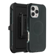 OtterBox iPhone 16 Pro Max Only - Defender Series MagSafe Case - Sagebrush Green - Holster Clip Included - Built-in Magnets - Rugged & Durable - with Port Protection - Non-Retail Packaging