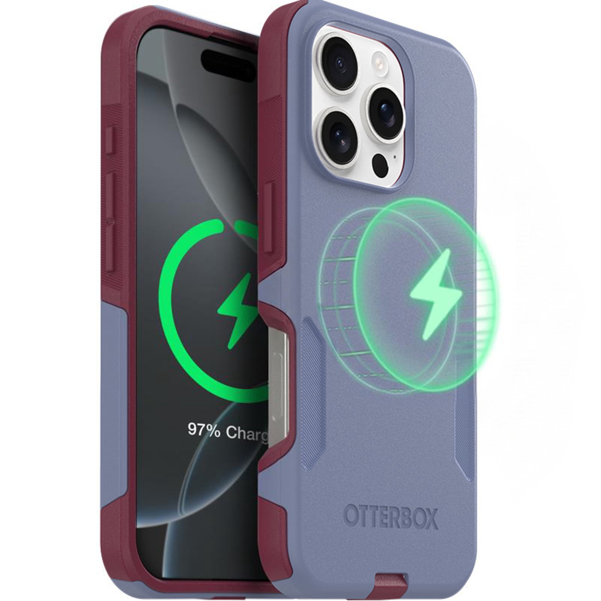 Otterbox iPhone 16 Pro Commuter Series Case - Berry Seriously