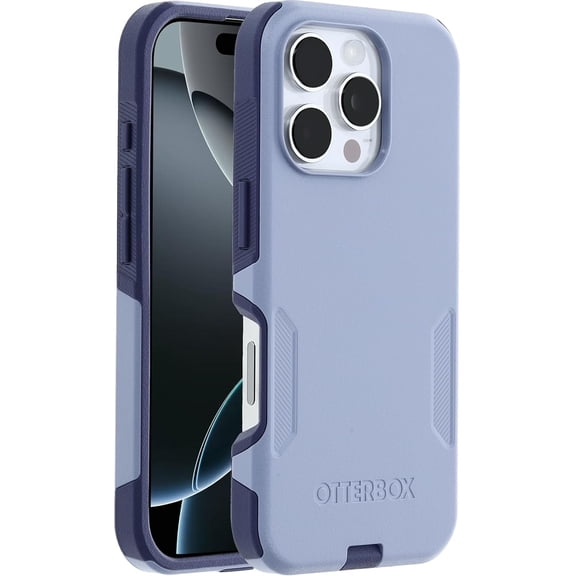 OtterBox iPhone 16 Pro (Only) - Commuter Series MagSafe Case - Denver Dusk (Purple) - Built-in Magnets - Slim & Tough - Pocket-Friendly - with Port Protection - Non-Retail Packaging