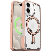 OtterBox iPhone 16 – Symmetry Series Slim MagSafe Case - Doodle Cover - 3X Military Drop Protection - Slim - Shockproof - Pocket-Friendly - Raised Edges - Ancho