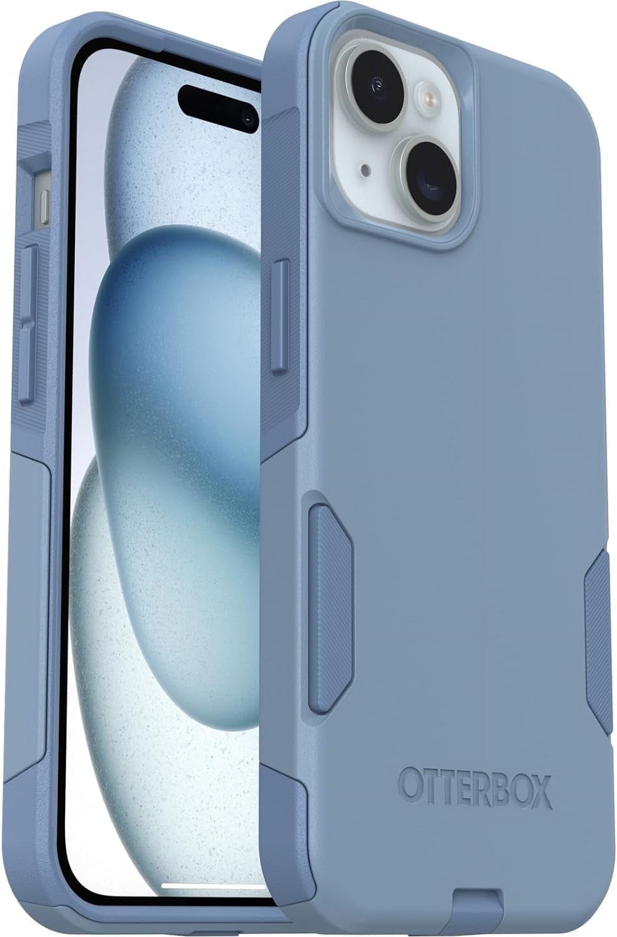 OtterBox iPhone 16e (Only) - Commuter Series Case - Crisp Denim (Blue) - Slim & Tough - Pocket-Friendly - with Port Protection - Non-Retail Packaging