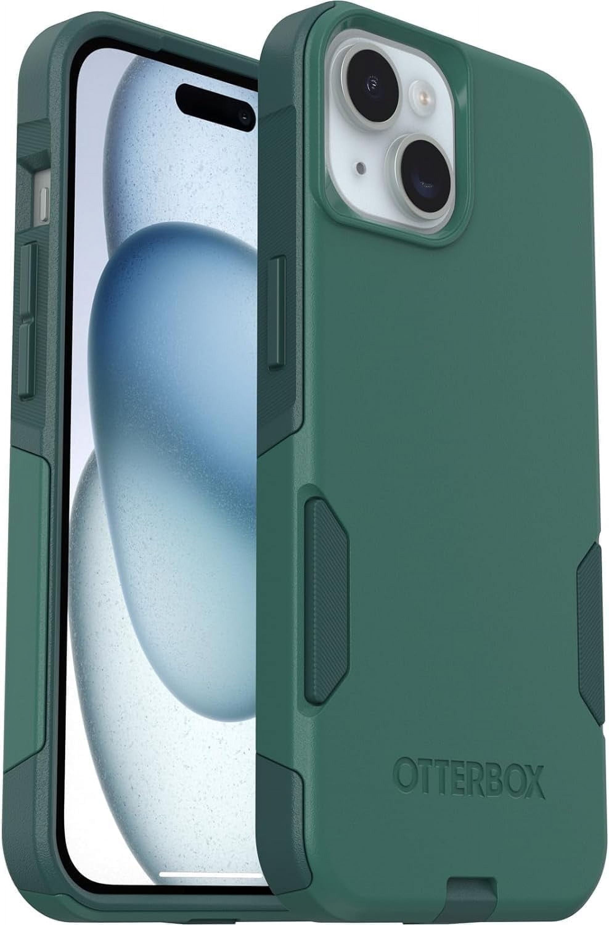 OtterBox iPhone 16e (Only) - Commuter Series Case - Get Your Greens - Slim & Tough - Pocket-Friendly - with Port Protection - Non-Retail Packaging