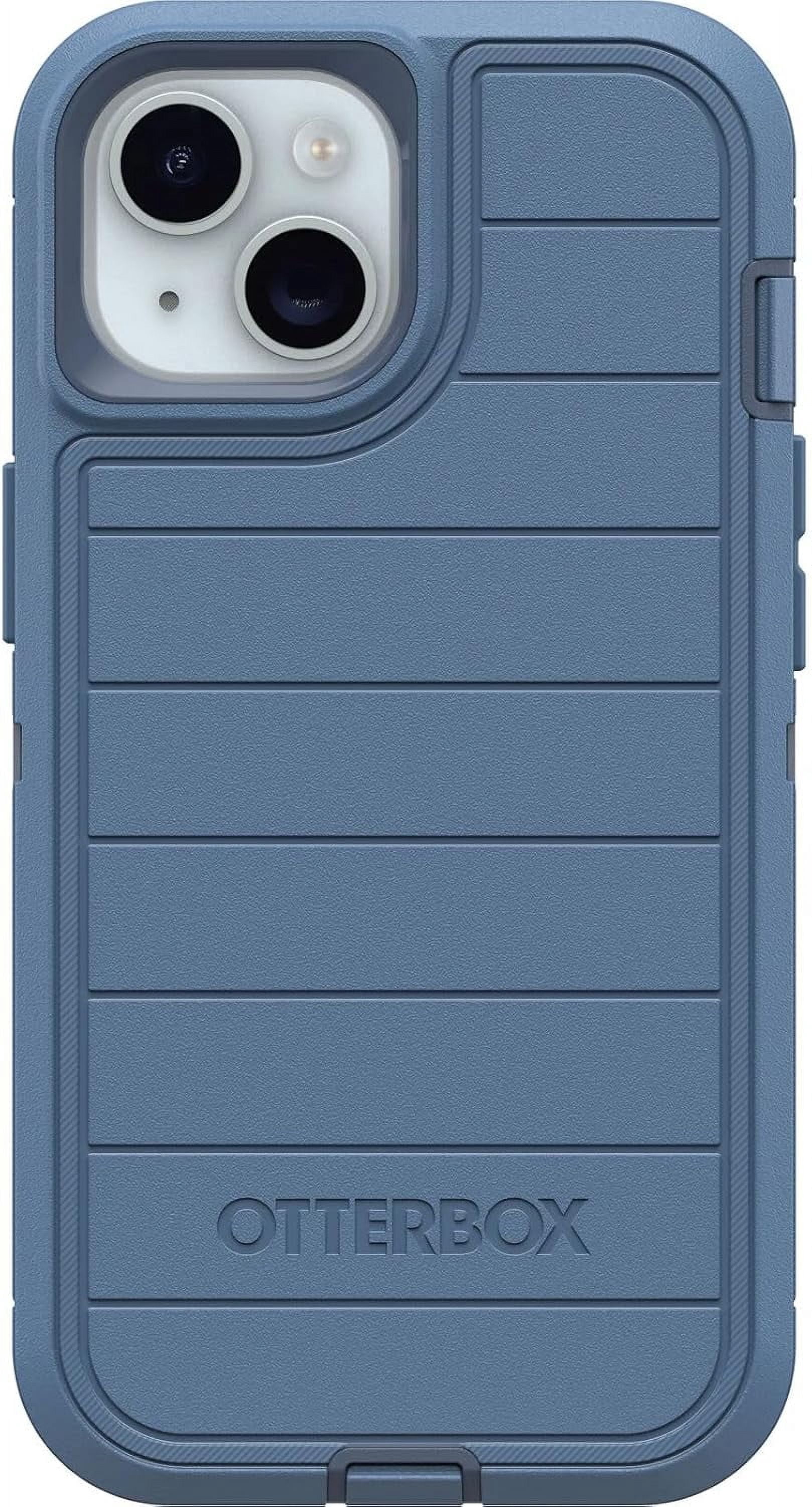 OtterBox iPhone 17e & iPhone 16e (Only) - Defender Series Pro Case - Baby Blue Jeans (Blue) - Case Only - Rugged & Durable - with Port Protection