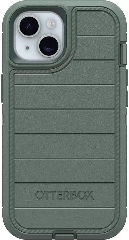 OtterBox iPhone 17e & iPhone 16e (Only) - Defender Series Pro Case - Forest Ranger (Green) - Case Only - Rugged & Durable - with Port Protection