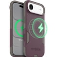 thumbnail image 1 of OtterBox iPhone 17 Air (Only) – Commuter Series Case – Built-In MagSafe – Thin, Dual-Layer, Pocket-Friendly, Port Cover – Purple-ish on Purpose, 1 of 8