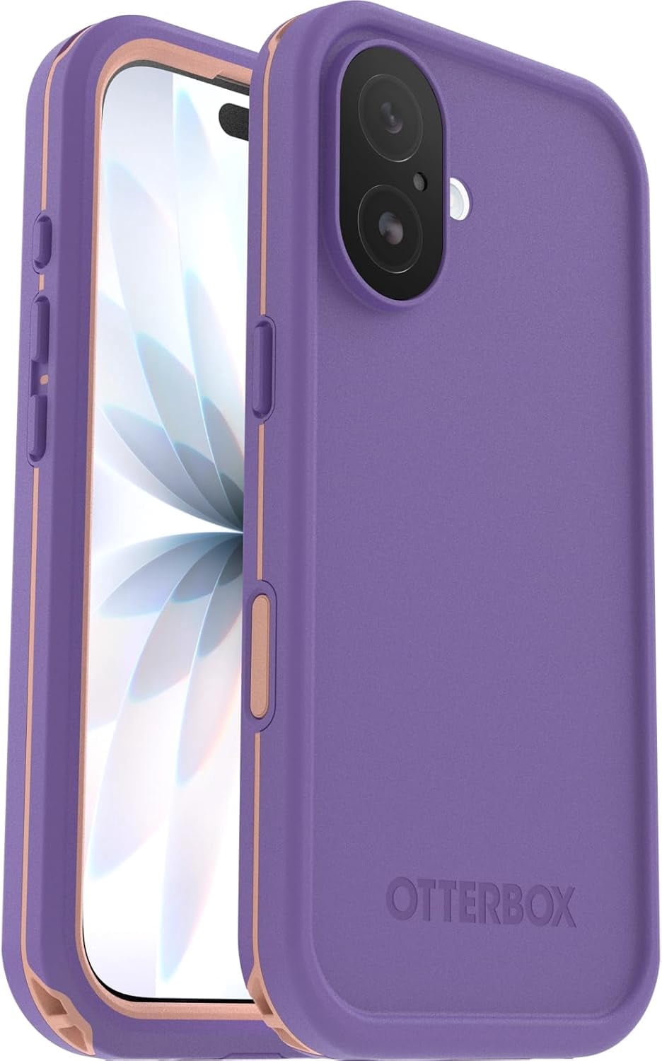 OtterBox iPhone 17 (Only) - FRĒ Series Waterproof Case with MagSafe - Rule of Plum (Purple) - Sleek & Stylish - Waterproof iPhone Case up to 2 Meters - IP68 - Phone Case for Swimming/Snorkeling