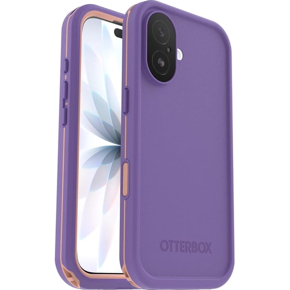 OtterBox iPhone 17 (Only) - FR Series Waterproof Case with MagSafe - Rule of Plum (Purple) - Sleek & Stylish - Waterproof iPhone Case up to 2 Meters - IP68 - Phone Case for Swimming/Snorkeling