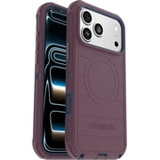 OtterBox iPhone 17 Pro Max Only - Defender Series Case - Tulipwood Glow Purple & Blue - Snaps on MagSafe - Tough - Rugged & Durable