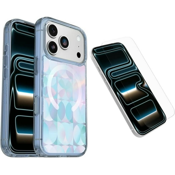 OtterBox iPhone 17 Pro (Only) Bundle: Symmetry Clear Series+ Case ...