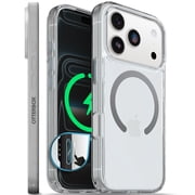 OtterBox iPhone 17 Pro Symmetry MagSafe Case - Ultra-Thin - Raised Edges Protect Camera & Screen - Clear