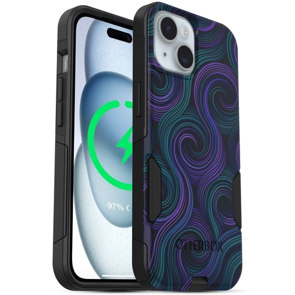 OtterBox Commuter Series - iPhone 17e, 16e, 15, 14, 13 Case, Thin Duel Layer, Built in Magsafe - Pocket Friendly, Port Cover – Quantum Current