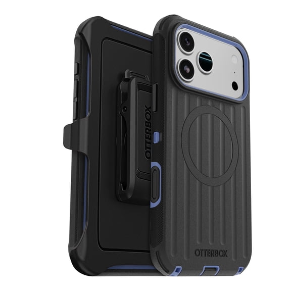 OtterBox iPhone 18 Pro Max & iPhone 17 Pro Max (Only) Defender Series Case - Night Wink - Includes Holster Clip Kickstand - Tough - Rugged & Durable - Snaps on MagSafe - Impact Absorbing iPhone Case