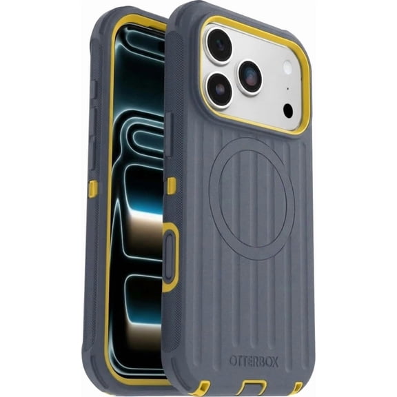 OtterBox iPhone 18 Pro Max & iPhone 17 Pro Max (Only) Defender Series Case - Sea & Sun - Includes Holster Clip Kickstand - Tough - Rugged & Durable - Snaps on MagSafe - Impact Absorbing iPhone Case