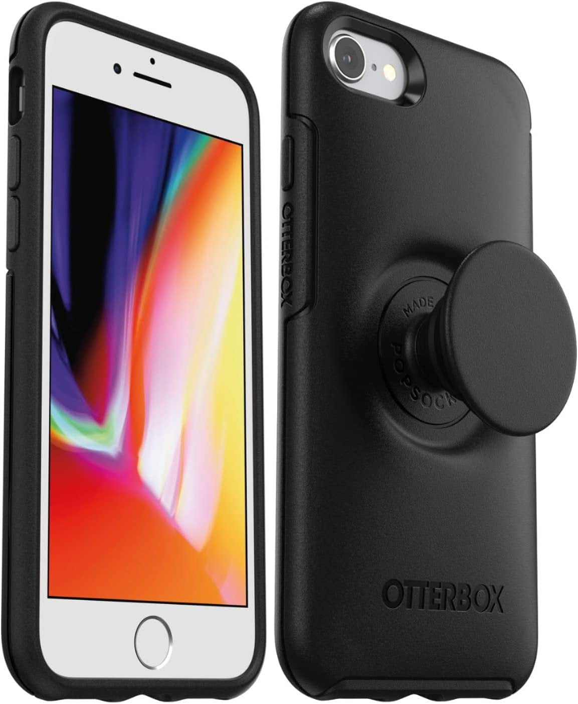 OtterBox iPhone SE 2020 Pop Symmetry Series Case Apple Black