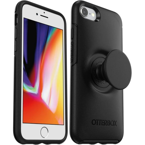 OtterBox iPhone SE 2020 Pop Symmetry Series Case Apple Black