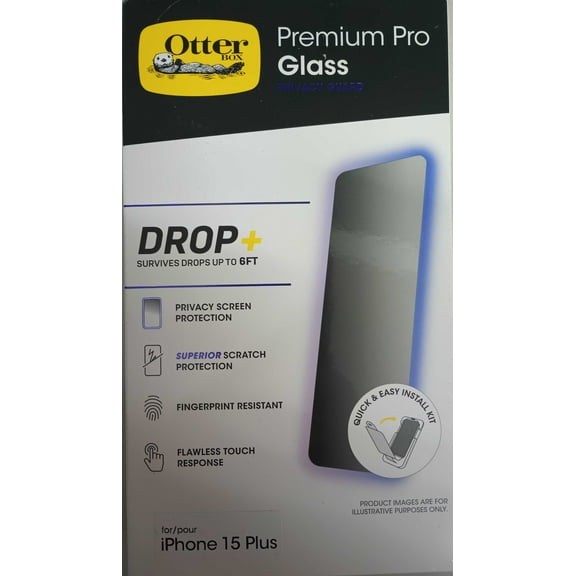 Otterbox Apple Premium Pro Privacy Guard Glass For iPhone 15 Plus