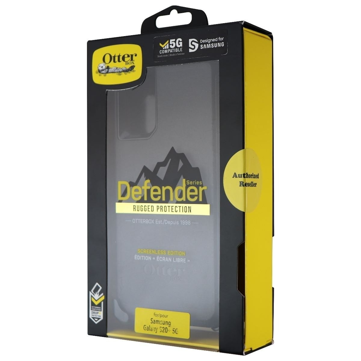 OtterBox Defender Carrying Case (Holster) Samsung Galaxy S20+ Smartphone - Black