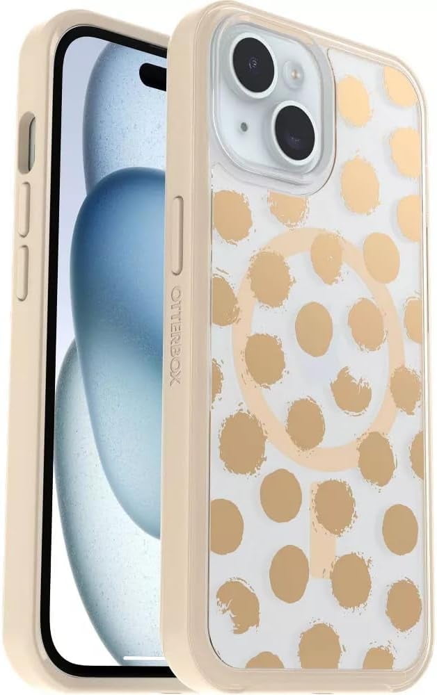 Otterbox Symmetry Series+ Case With MagSafe for iPhone 15 Plus and iPhone 14 Plus, Dotting Around
