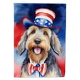 thumbnail image 1 of Otterhound Patriotic Garden Flag 11.25 in x 15.5 in, 1 of 5