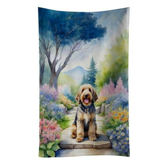 Otterhound Spring Path Kitchen Towel