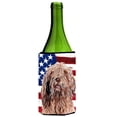 thumbnail image 1 of Otterhound With American Flag Usa Wine bottle sleeve Hugger  24 Oz., 1 of 1