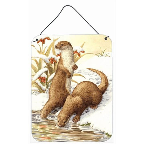 Otters & Gladon Irises Wall and Door Hanging Prints