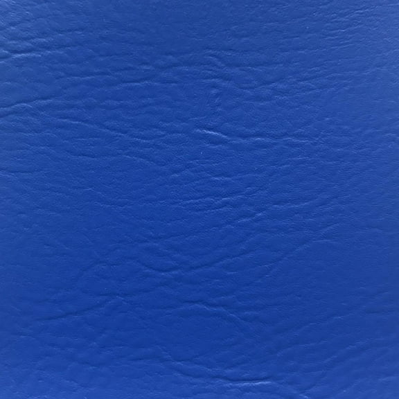 Ottertex 54" Vinyl 100% Polyester Faux Leather Craft Fabric By the Yard, Royal Blue