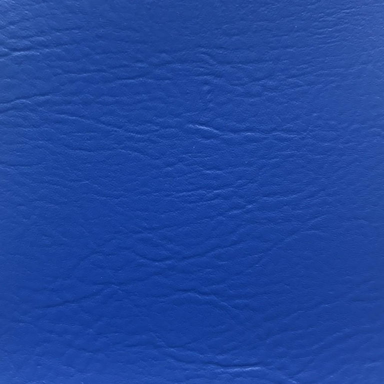 Ottertex 54 Vinyl 100% Polyester Faux Leather Craft Fabric By the Yard,  Royal Blue