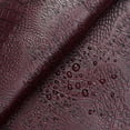 thumbnail image 1 of Ottertex® Snakeskin Vinyl Leather 56” PVC Polyester Waterproof Fabric By The Yard - Wine (10 Yards), 1 of 4