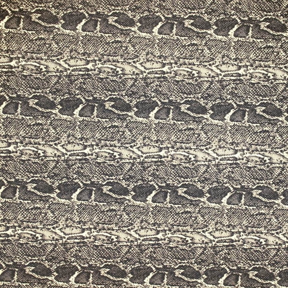 Ottertex Canvas Waterproof Printed - Snakeskin Black
