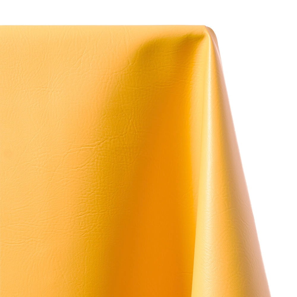 Ottertex® Marine Vinyl 54 Inch Waterproof PVC Polyester UV-Resistant Mold-Resistant Abrasion Resistant Heavy Duty Outdoor Upholstery Fabric (Sunflower, 5 Yards)