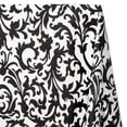 thumbnail image 1 of Ottertex® Nylon Ripstop 70 Denier (PU Coated) - Scroll Print White / Black Fabric 61" By The Yard, 1 of 1