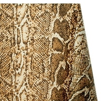 Ottertex® Nylon Ripstop 70 Denier (PU Coated) - Snakeskin Print Brown Fabric 61" By The Yard