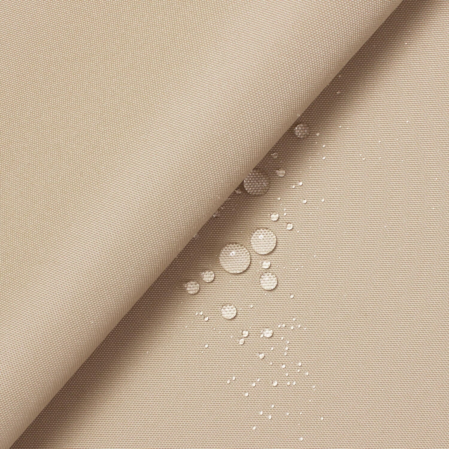 Ottertex® Waterproof Canvas Fabric Heavy Duty Buy Wholesale Outdoor Polyester By The Yard & Roll - Khaki (5 Yards)