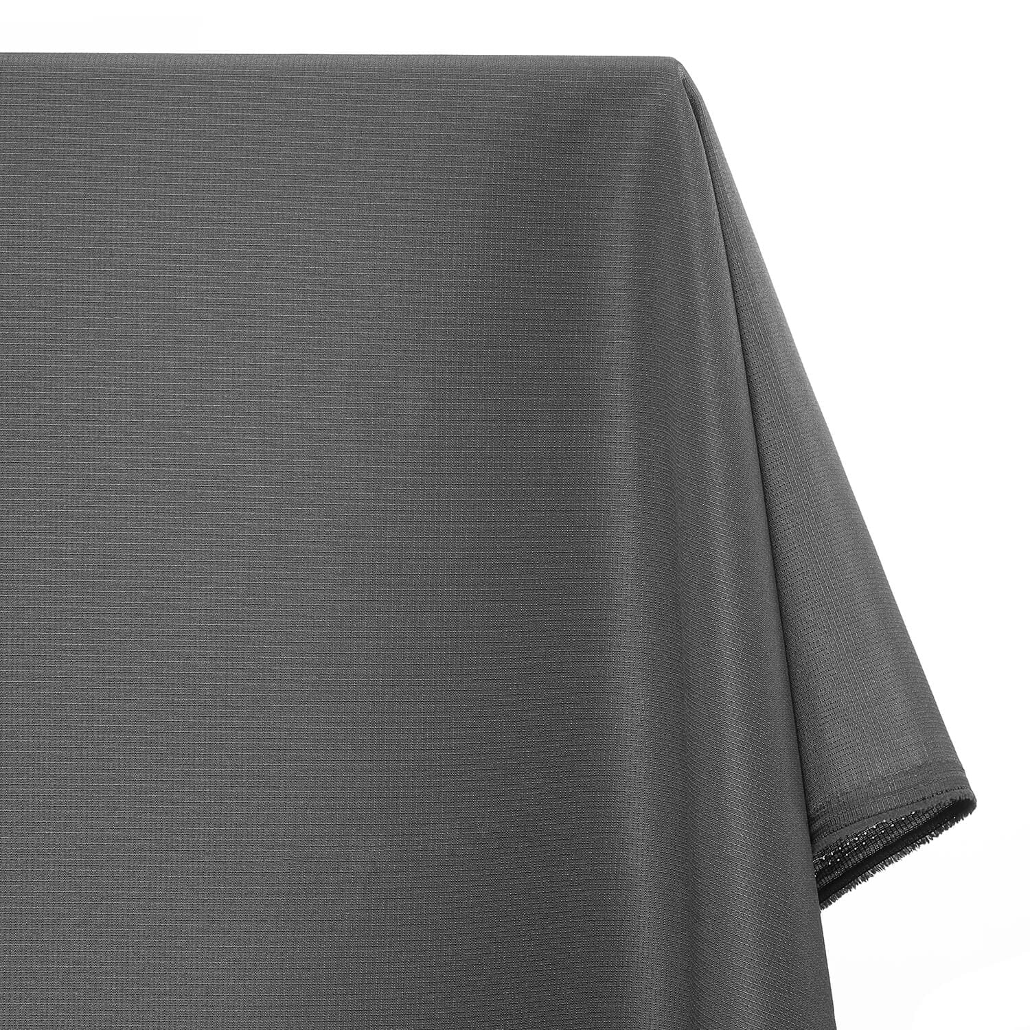 Ottertex Polyester Ripstop Fabric Water Repellent Heavy Duty Outdoor Lightweight By The Yard - Charcoal (10 Yards)