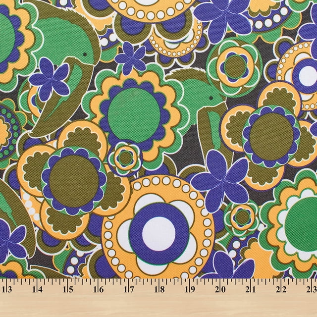 Ottertex Printed Canvas Fabric Waterproof Outdoor 60