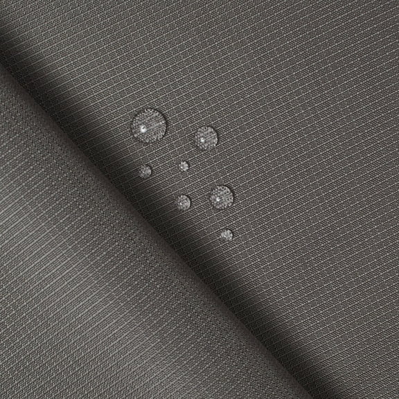 Ottertex® Waterproof Tear / Abrasion Resistant 200D (8.7oz) DWR & PU Coated PFSA Free Polyester Ripstop Fabric By The Yard (Charcoal, 1 Yard)