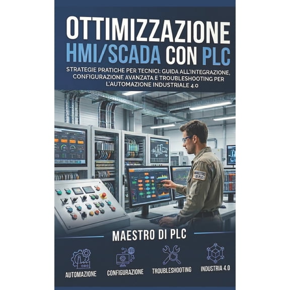 Ottimizzazione HMI/SCADA con PLC: Strategie Pratiche per Tecnici: Guida all'Integrazione, Configurazione Avanzata e Trou, (Paperback)