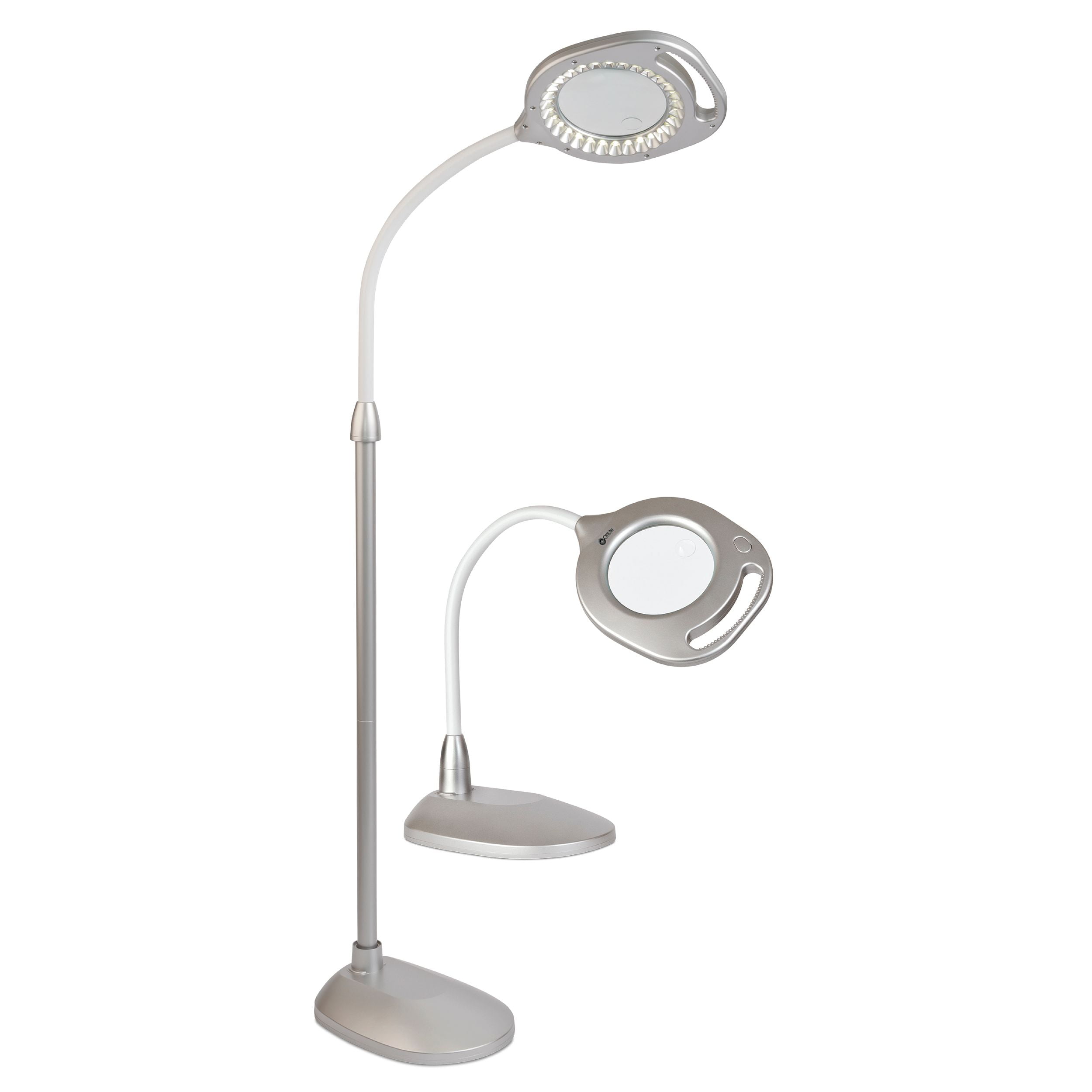 Daylight Naturalight LED Sewing Lamp White & Silver