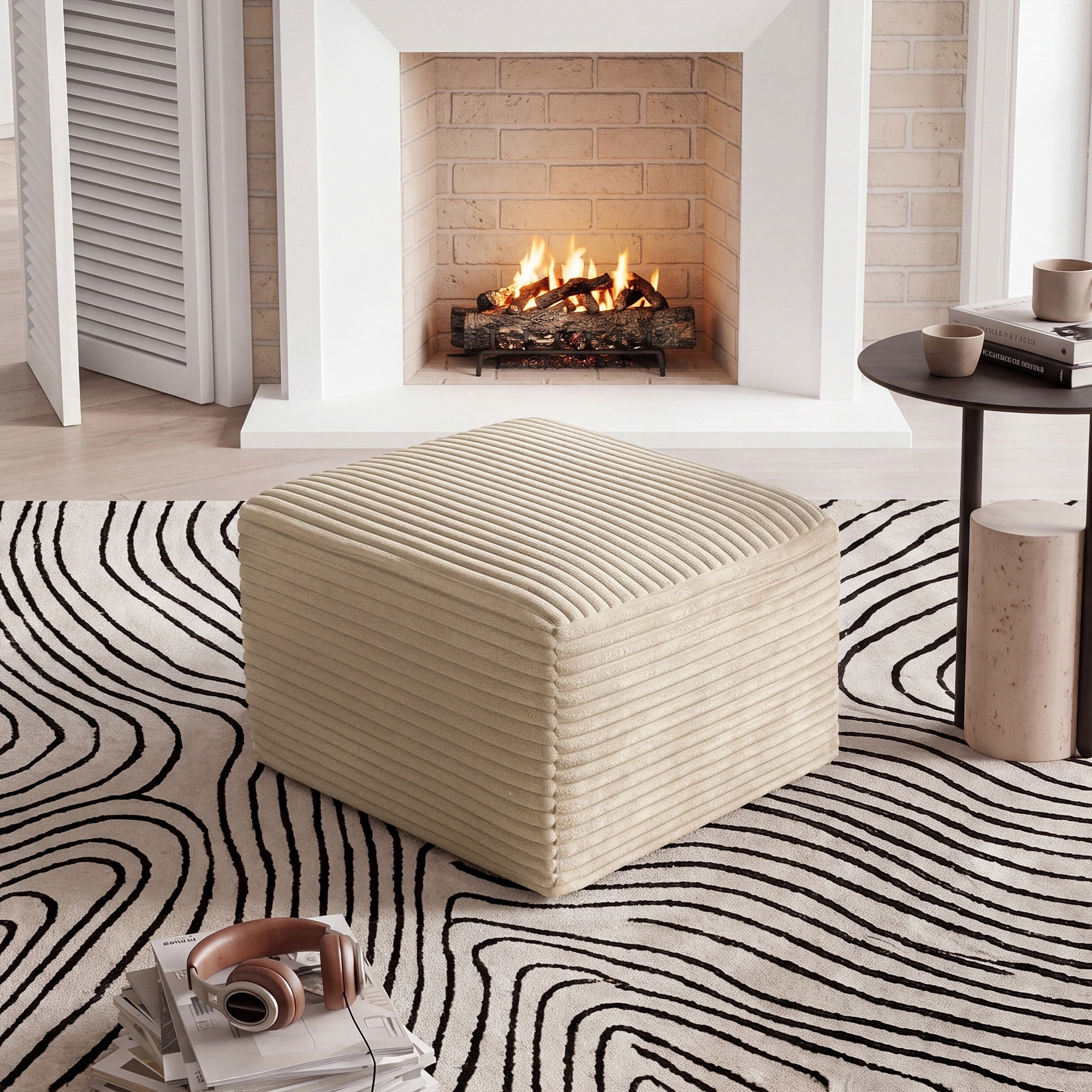 Ottman Ultra-Cozy Ribbed Corduroy Upholstery