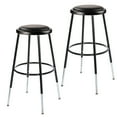 thumbnail image 1 of Otto 25"-33" Height Adjustable Stool, Black, Pack of 2, 1 of 7