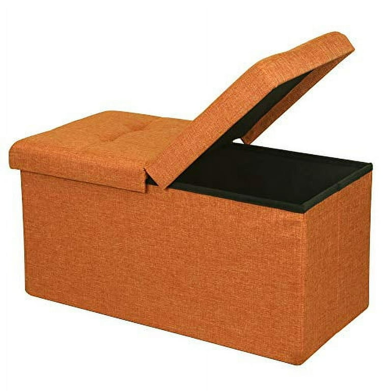 Otto Ben Folding Toy Box Chest with SMART LIFT Top Upholstered
