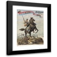 thumbnail image 1 of Otto Eerelman 18x24 Black Modern Framed Museum Art Print Titled - Int Exhibition of Fishing and Horses Sports (1892), 1 of 5
