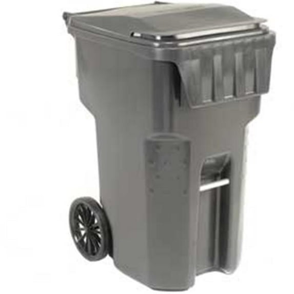 Otto Environmental Systems Mobile Trash Container, Gray - 95 gal