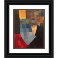 thumbnail image 1 of Otto Freundlich 15x18 Black Ornate Wood Framed Double Matted Museum Art Print Titled - Composition (1930), 1 of 5